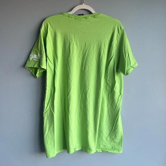 Green Hanes Tacos & Tequila Tee Shirt - Picture 4 of 4
